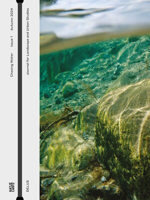 cover image of DELUS. the Journal of the Institute of Landscape and Urban Studies